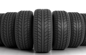 Set of tyres fitted by Egan's Garage